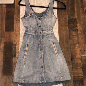 Denim urban outfitters dress